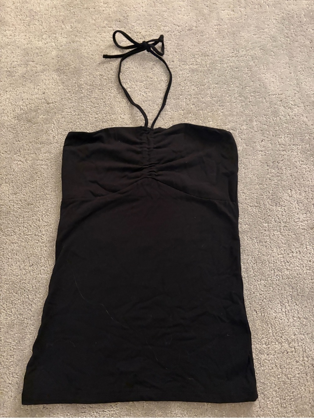 Black Halter Tube Top - Women's Strapless Halter Tank - Brandy Melville